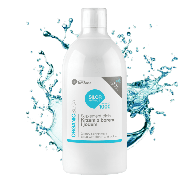 Suplement Diety Krzem Z Borem I Jodem Silor+B+J Organic 1000 ml