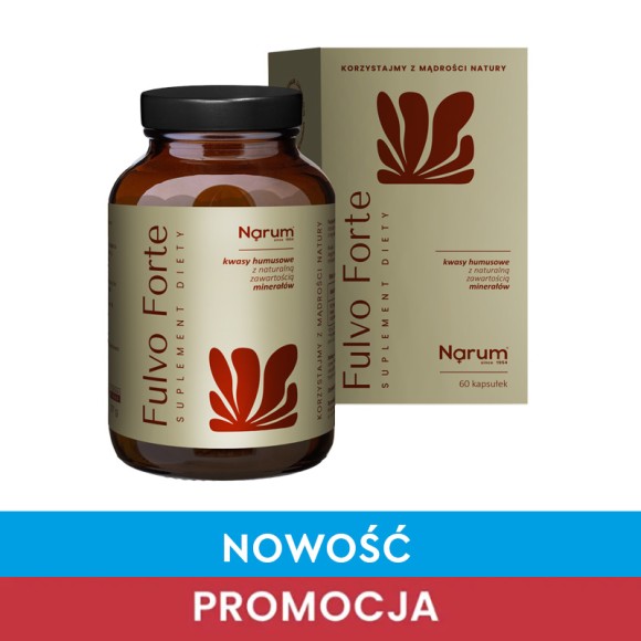 Fulvo Forte | 60 kapsułek. Kwas fulwowy NARUM